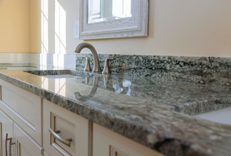 Bathroom with Granite Vanity